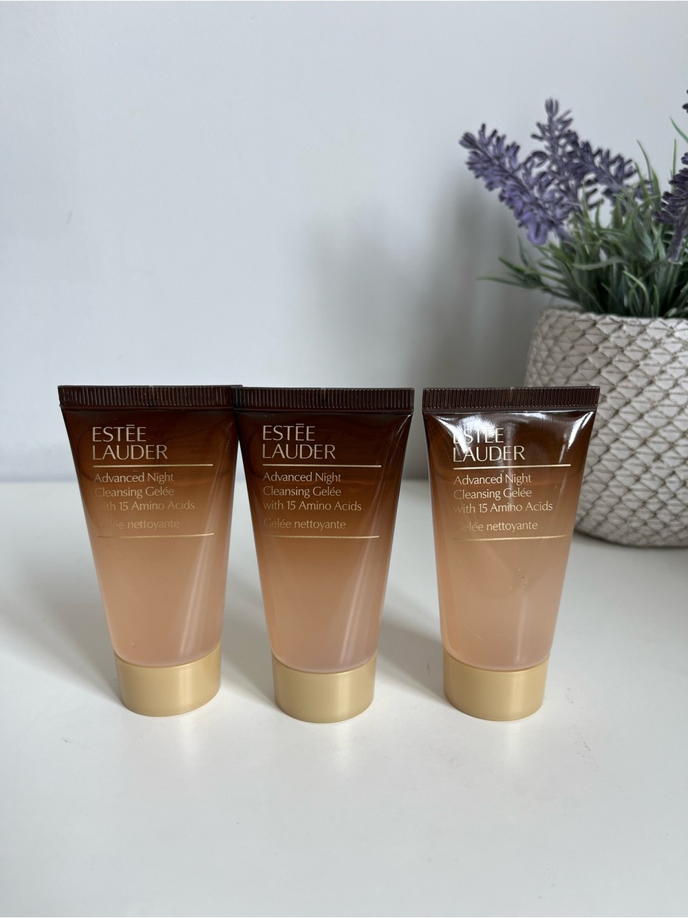 3/25$ New Estee Lauder Advanced Night Cleansing Gelée - 30ml*3